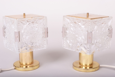 1417 Pair of table lamps