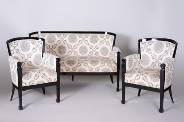 295 P11 - Komplet - Sofa + pár křesel