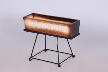 3464 Stand with ceramic flowerpot