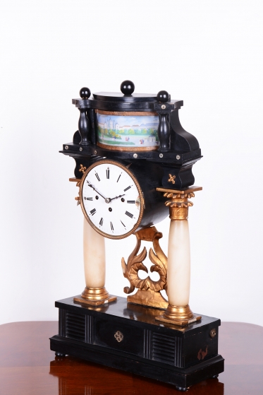 4260 H1/H137 - Portálové dvousloupové hodiny