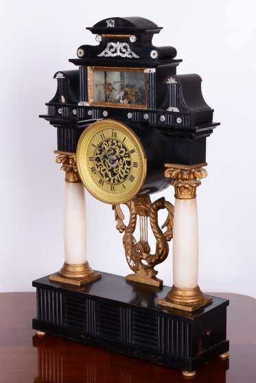 4263 H1/H140 - Portálové dvousloupové hodiny