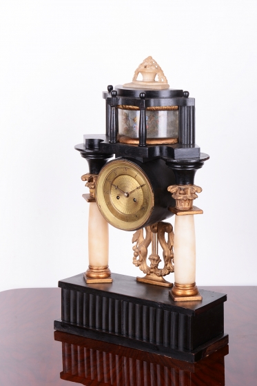 4296 H1/H173 - Portálové dvousloupové hodiny